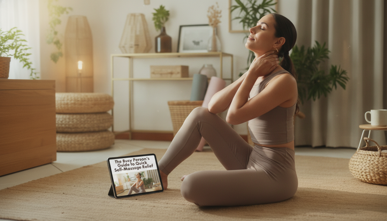 7-Minute Self-Massage for Busy Days (No Tools Needed)