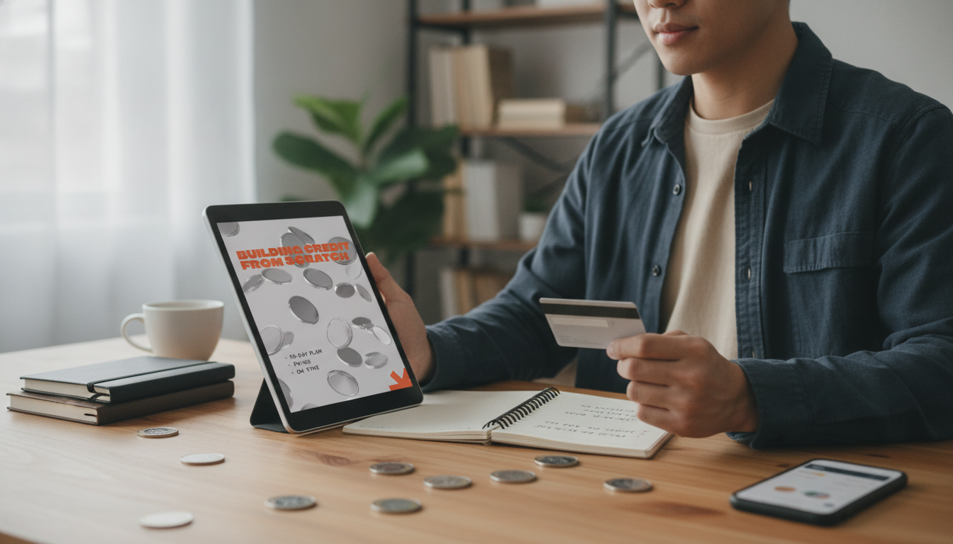 Build Credit From Scratch: 90-Day Beginner Plan