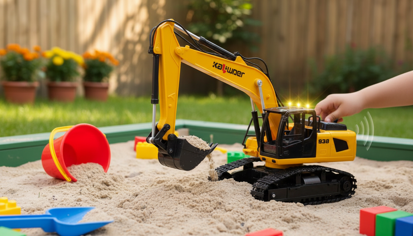 Sound & Light Excavator Toy: Features, Play Ideas & Safety