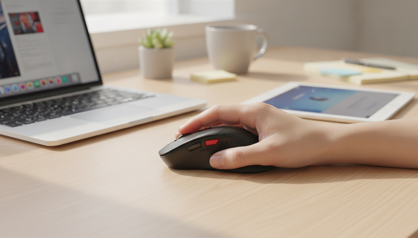 Vertical Mouse for Mac & iPad: Fit, Setup, Comfort Tips